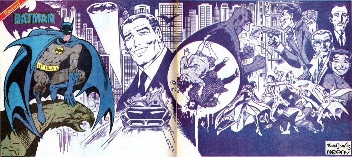 Batman by Alan Davis and Paul Neary from Who's Who Update '87 #1, released contemporarily with their run of Detective Comics